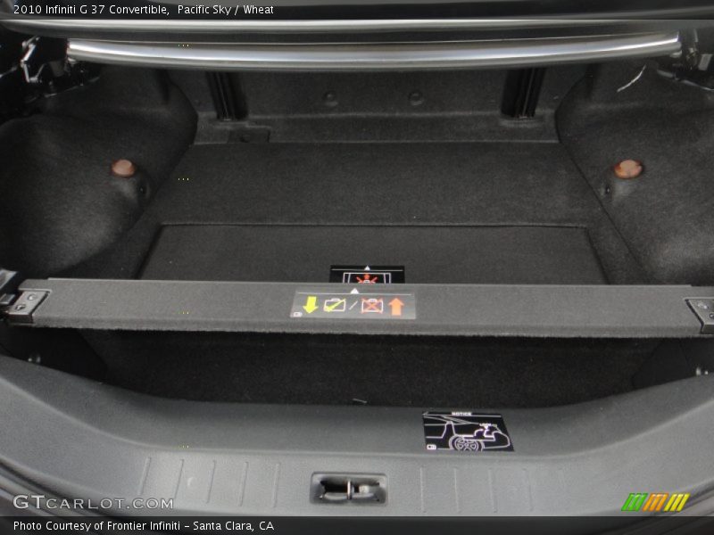 Pacific Sky / Wheat 2010 Infiniti G 37 Convertible