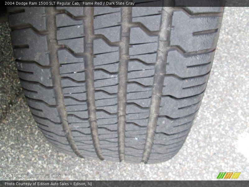 Flame Red / Dark Slate Gray 2004 Dodge Ram 1500 SLT Regular Cab