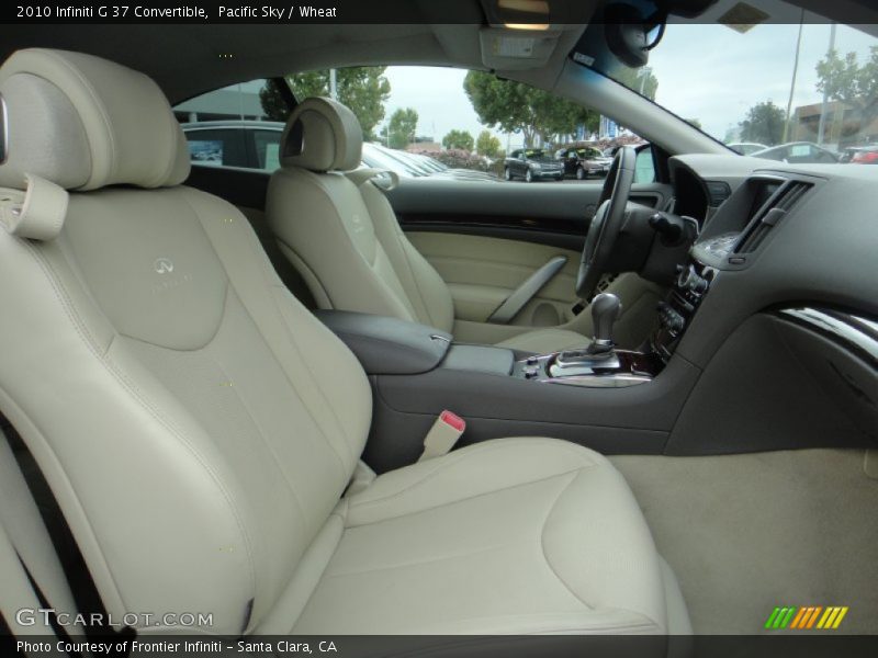 Pacific Sky / Wheat 2010 Infiniti G 37 Convertible