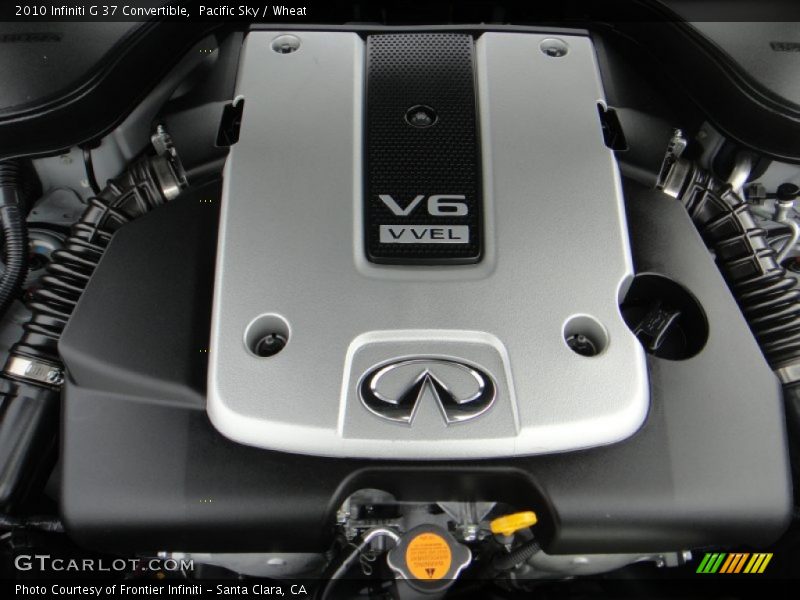 Pacific Sky / Wheat 2010 Infiniti G 37 Convertible