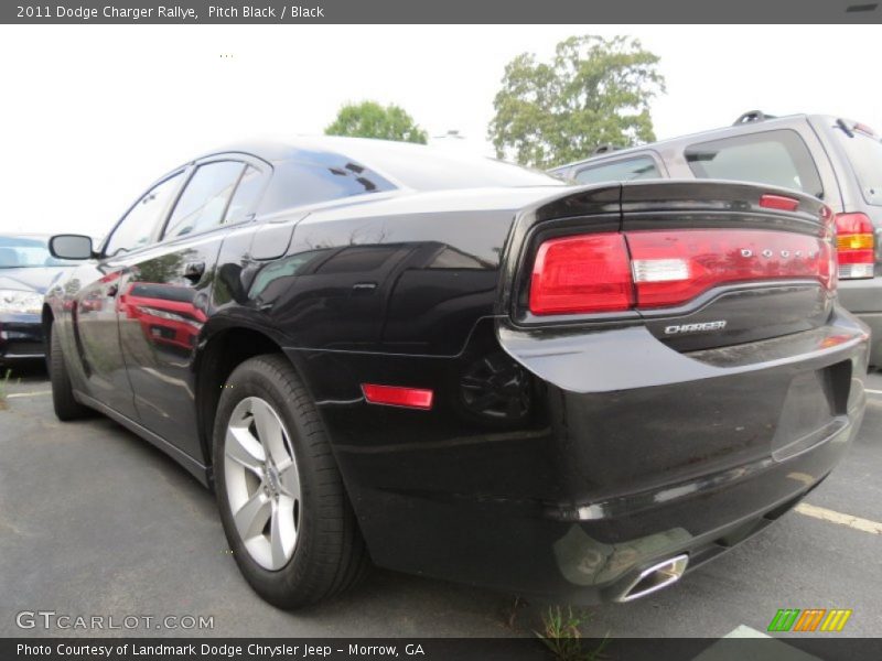 Pitch Black / Black 2011 Dodge Charger Rallye