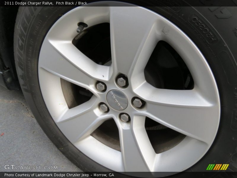 Pitch Black / Black 2011 Dodge Charger Rallye