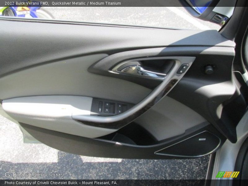 Quicksilver Metallic / Medium Titanium 2012 Buick Verano FWD