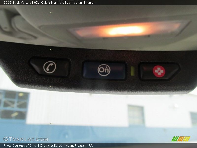 Quicksilver Metallic / Medium Titanium 2012 Buick Verano FWD