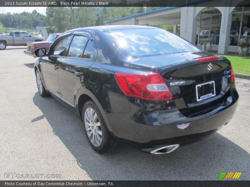 Black Pearl Metallic / Black 2013 Suzuki Kizashi SE AWD