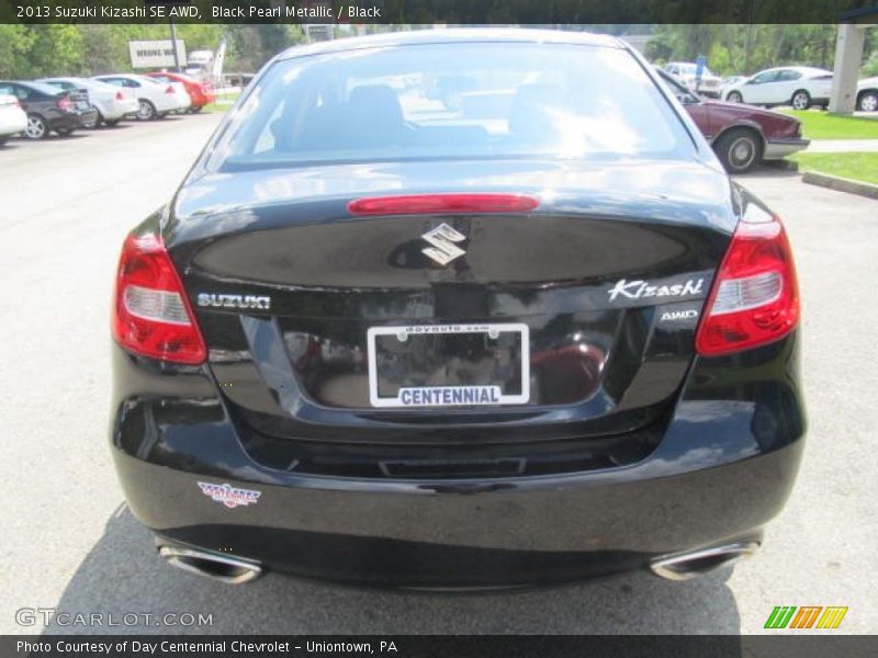 Black Pearl Metallic / Black 2013 Suzuki Kizashi SE AWD