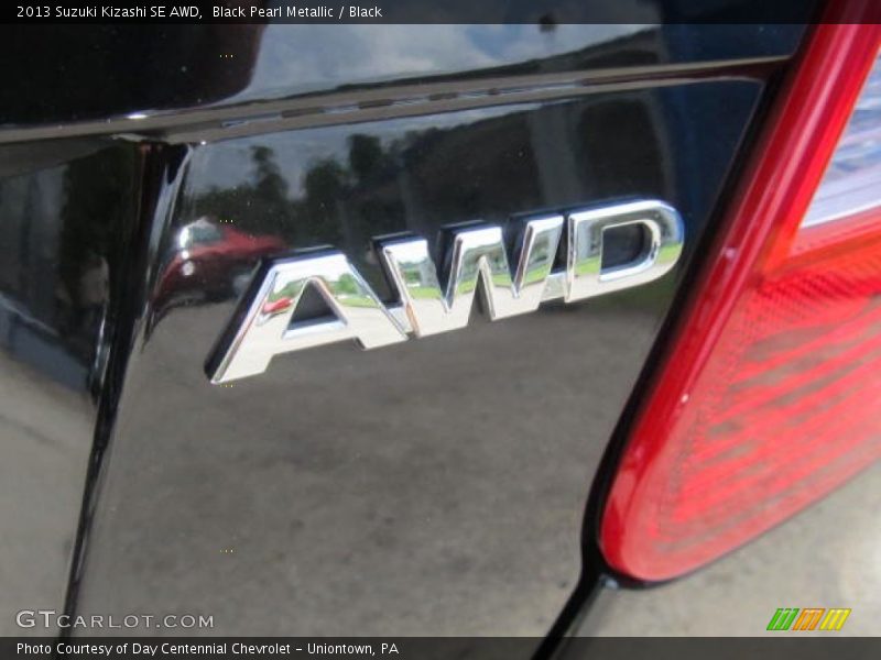 Black Pearl Metallic / Black 2013 Suzuki Kizashi SE AWD