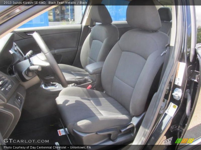 Front Seat of 2013 Kizashi SE AWD