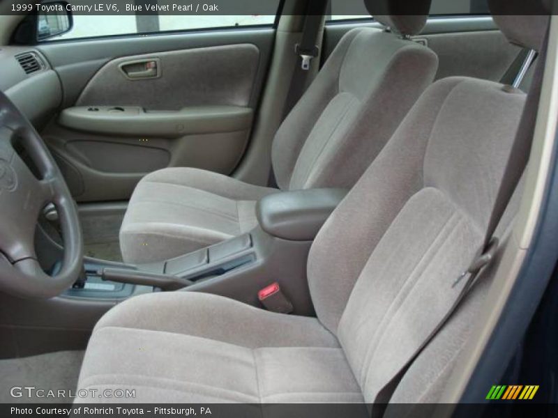 Blue Velvet Pearl / Oak 1999 Toyota Camry LE V6