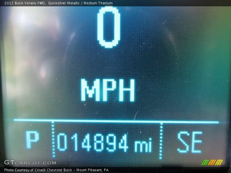 Quicksilver Metallic / Medium Titanium 2012 Buick Verano FWD