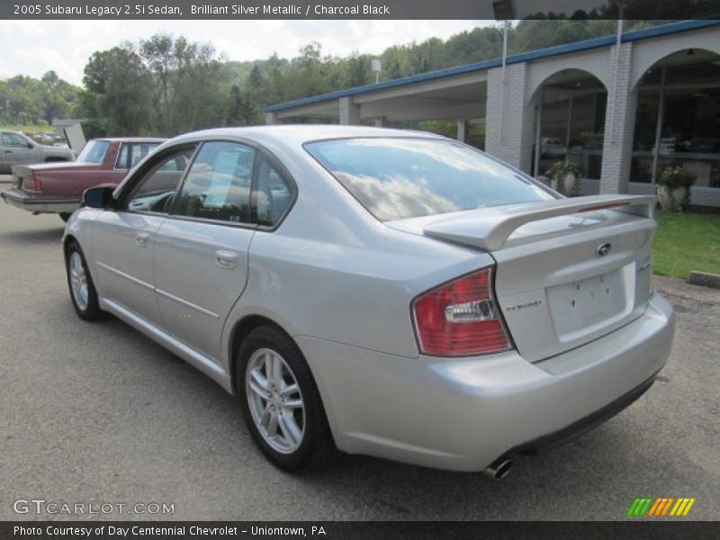 Brilliant Silver Metallic / Charcoal Black 2005 Subaru Legacy 2.5i Sedan