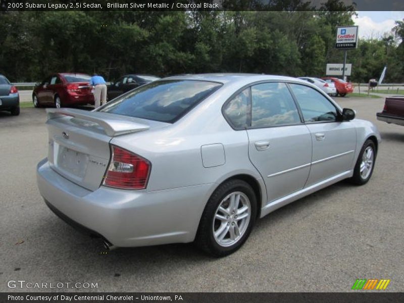 Brilliant Silver Metallic / Charcoal Black 2005 Subaru Legacy 2.5i Sedan