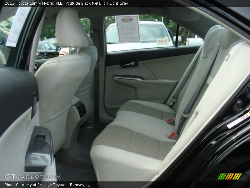 Attitude Black Metallic / Light Gray 2013 Toyota Camry Hybrid XLE