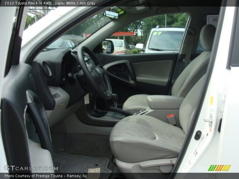 Super White / Ash Gray 2010 Toyota RAV4 I4 4WD