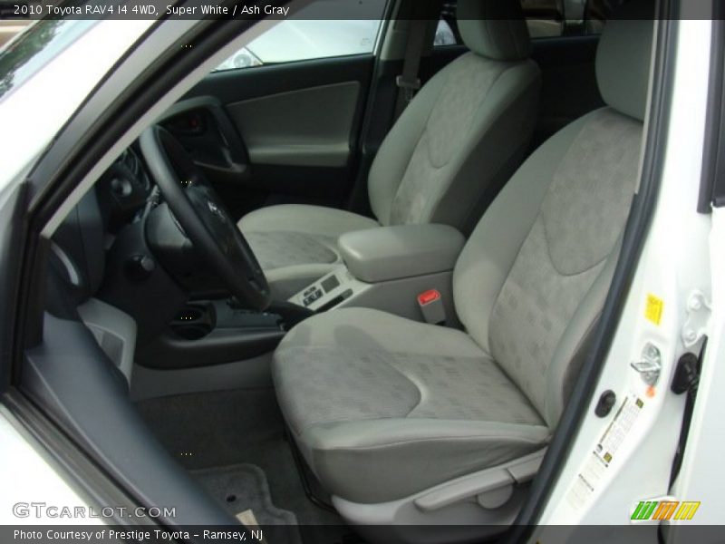 Super White / Ash Gray 2010 Toyota RAV4 I4 4WD
