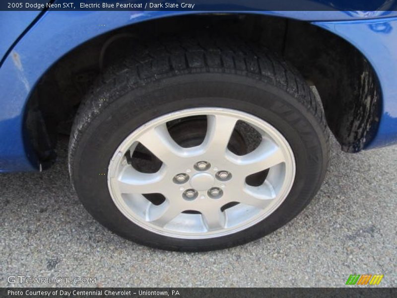Electric Blue Pearlcoat / Dark Slate Gray 2005 Dodge Neon SXT