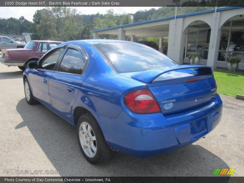 Electric Blue Pearlcoat / Dark Slate Gray 2005 Dodge Neon SXT