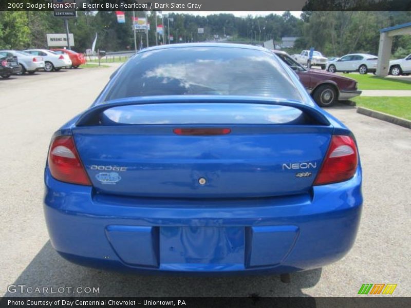 Electric Blue Pearlcoat / Dark Slate Gray 2005 Dodge Neon SXT