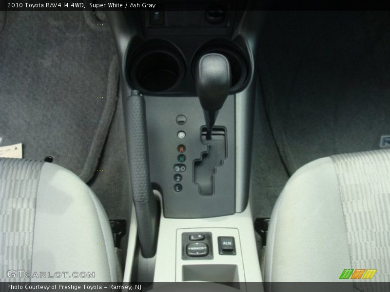 Super White / Ash Gray 2010 Toyota RAV4 I4 4WD