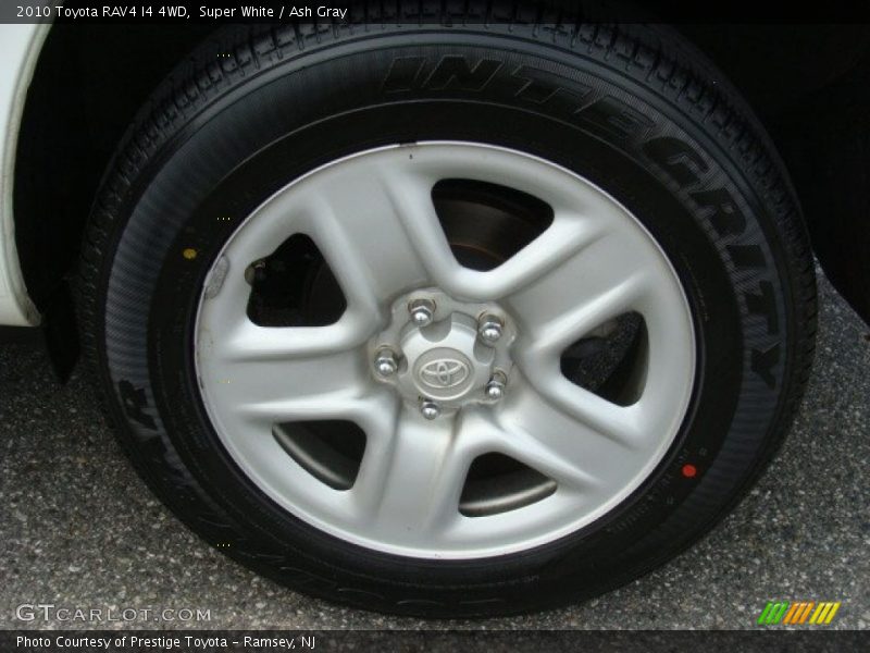 Super White / Ash Gray 2010 Toyota RAV4 I4 4WD