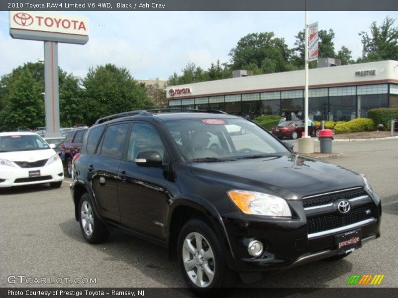 Black / Ash Gray 2010 Toyota RAV4 Limited V6 4WD