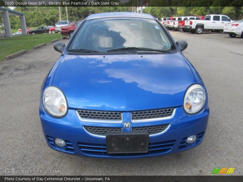 Electric Blue Pearlcoat / Dark Slate Gray 2005 Dodge Neon SXT