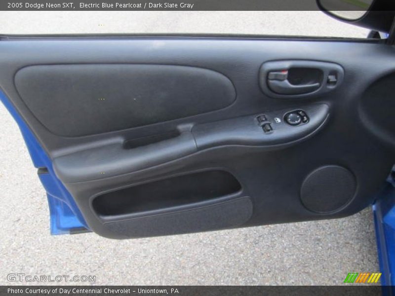 Electric Blue Pearlcoat / Dark Slate Gray 2005 Dodge Neon SXT