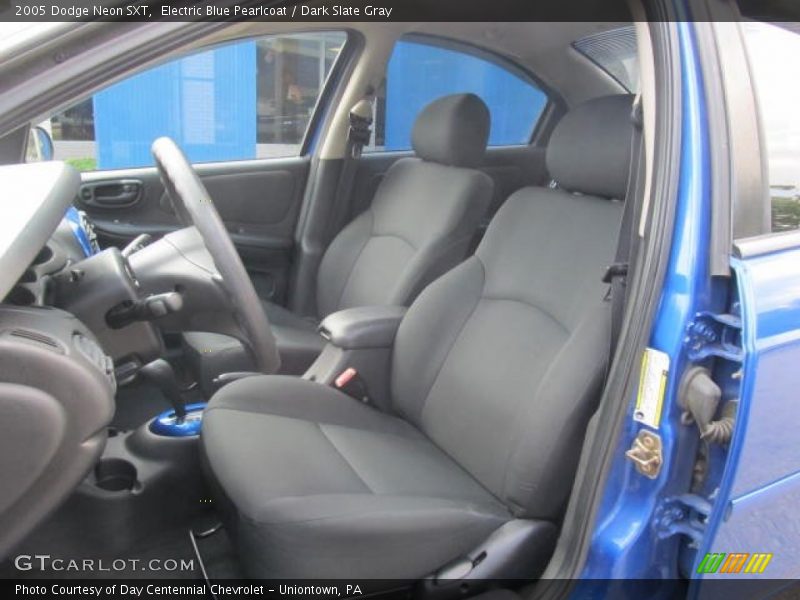 Electric Blue Pearlcoat / Dark Slate Gray 2005 Dodge Neon SXT