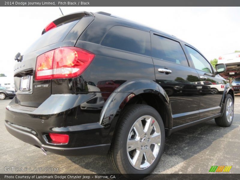 Pitch Black / Black 2014 Dodge Journey Limited