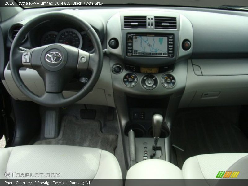 Black / Ash Gray 2010 Toyota RAV4 Limited V6 4WD