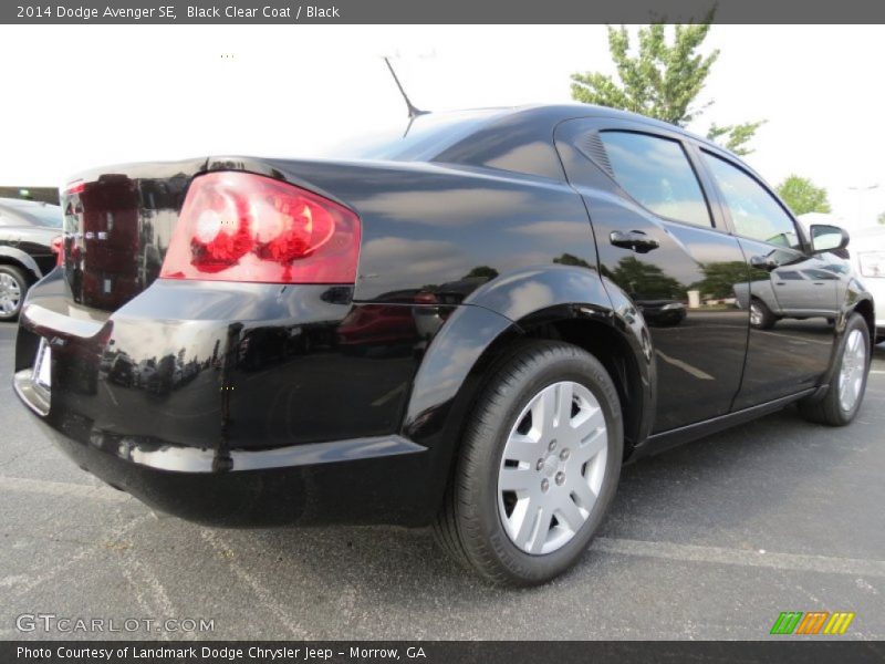 Black Clear Coat / Black 2014 Dodge Avenger SE
