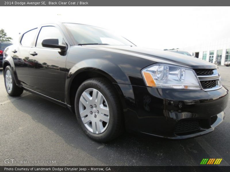 Black Clear Coat / Black 2014 Dodge Avenger SE