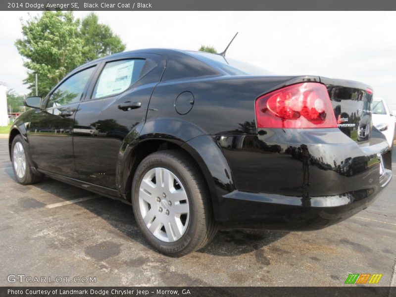 Black Clear Coat / Black 2014 Dodge Avenger SE