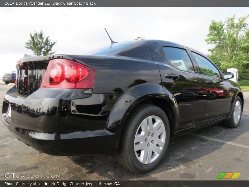 Black Clear Coat / Black 2014 Dodge Avenger SE