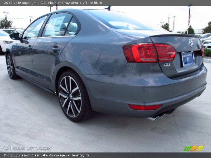 Platinum Gray Metallic / Titan Black 2014 Volkswagen Jetta GLI