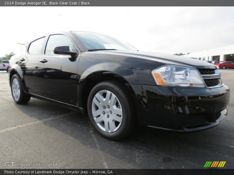 Black Clear Coat / Black 2014 Dodge Avenger SE