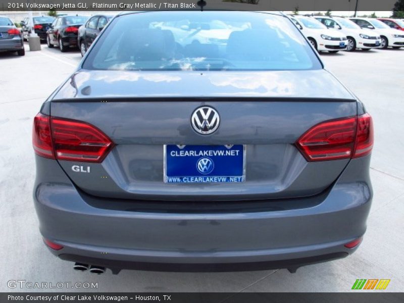 Platinum Gray Metallic / Titan Black 2014 Volkswagen Jetta GLI