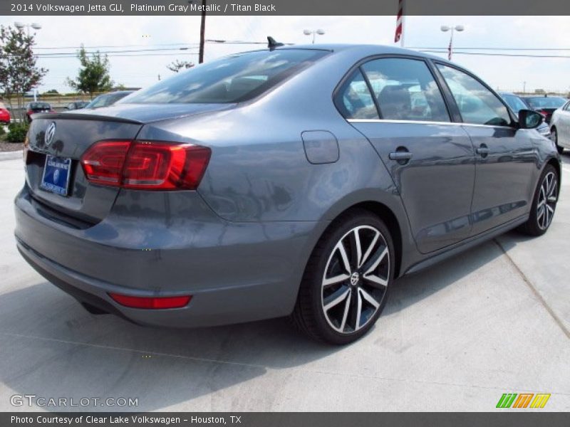Platinum Gray Metallic / Titan Black 2014 Volkswagen Jetta GLI