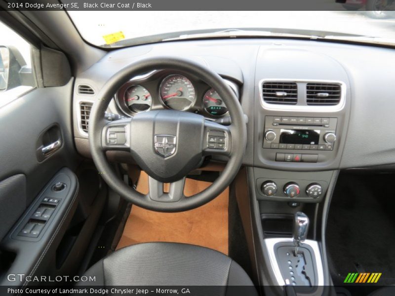 Black Clear Coat / Black 2014 Dodge Avenger SE