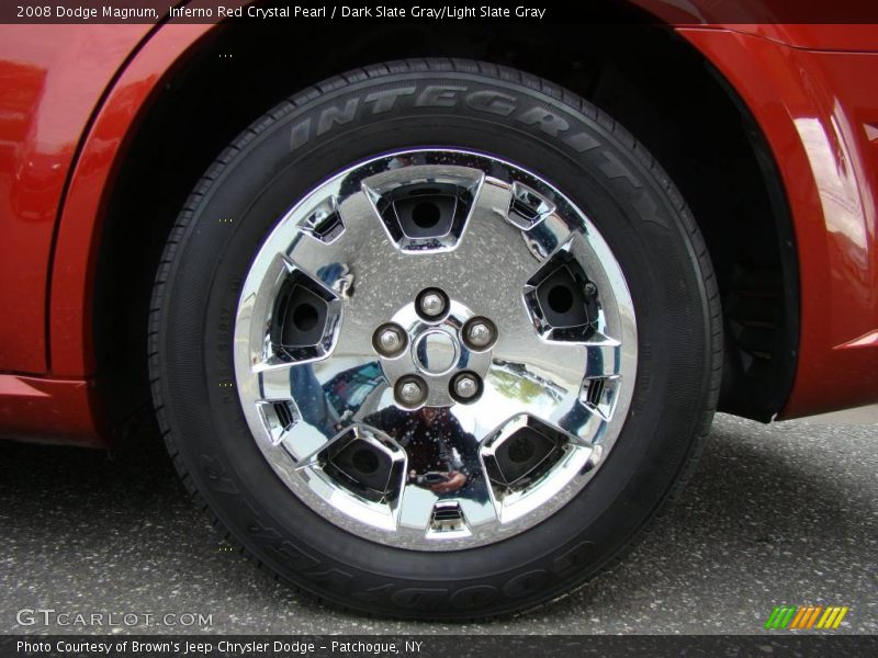 Inferno Red Crystal Pearl / Dark Slate Gray/Light Slate Gray 2008 Dodge Magnum