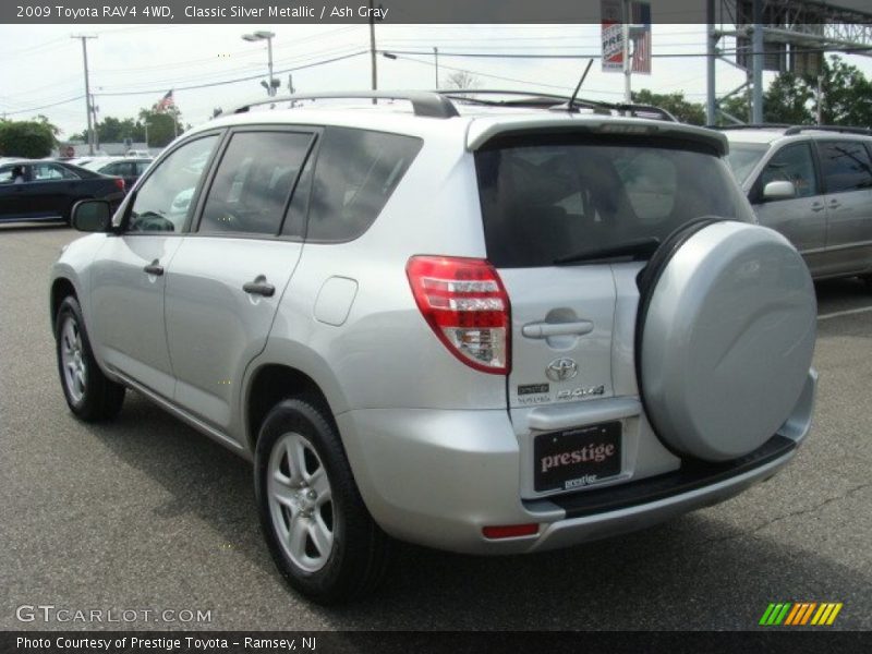 Classic Silver Metallic / Ash Gray 2009 Toyota RAV4 4WD