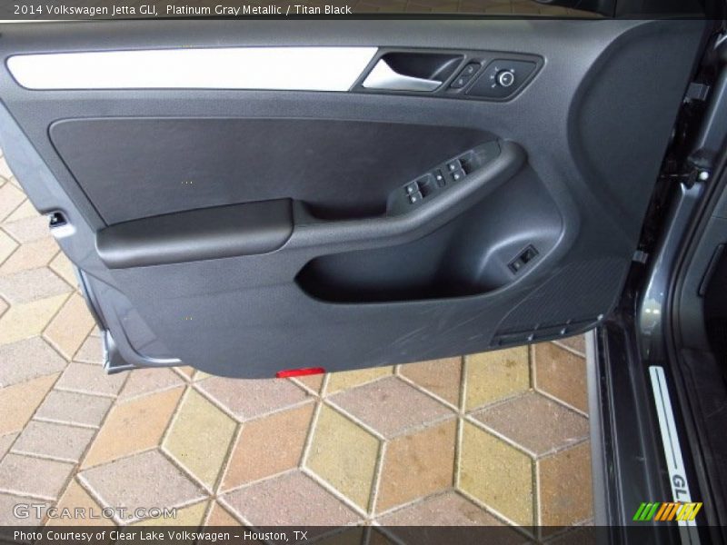 Platinum Gray Metallic / Titan Black 2014 Volkswagen Jetta GLI