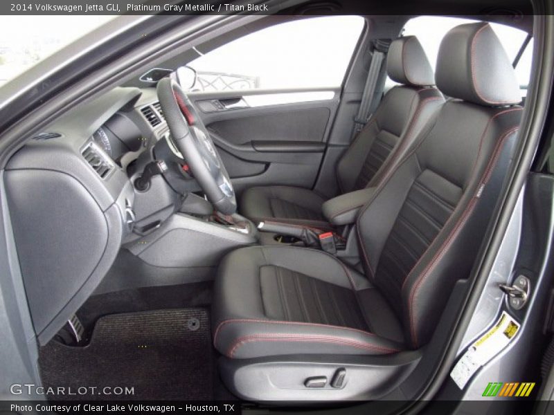 Platinum Gray Metallic / Titan Black 2014 Volkswagen Jetta GLI