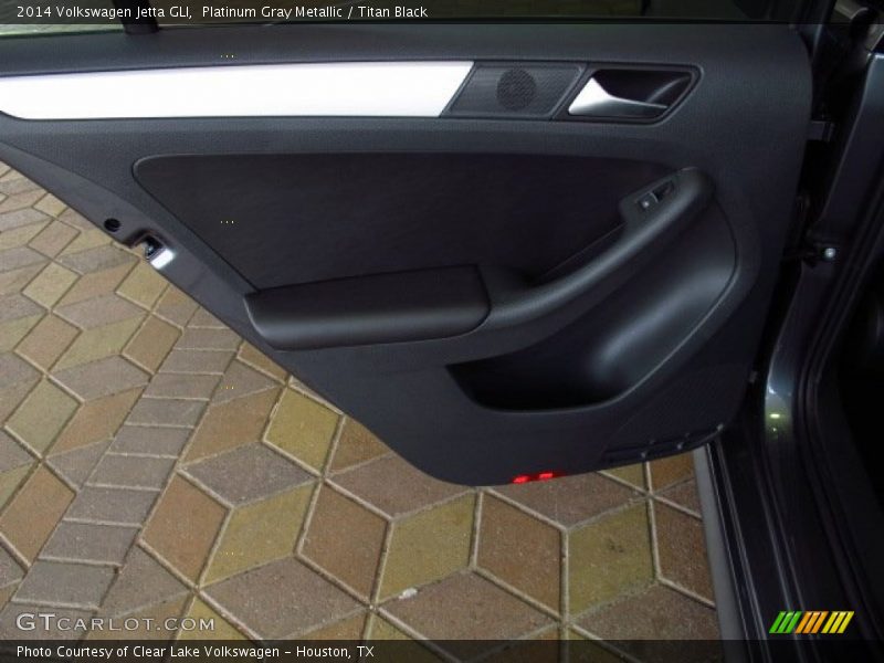 Platinum Gray Metallic / Titan Black 2014 Volkswagen Jetta GLI