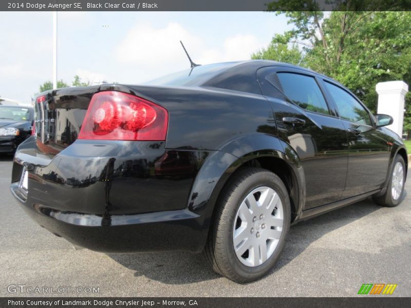 Black Clear Coat / Black 2014 Dodge Avenger SE