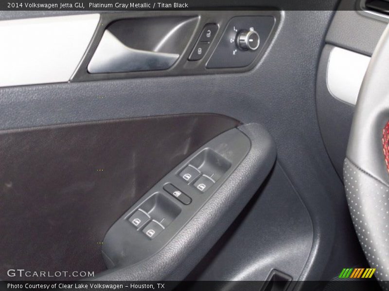 Platinum Gray Metallic / Titan Black 2014 Volkswagen Jetta GLI