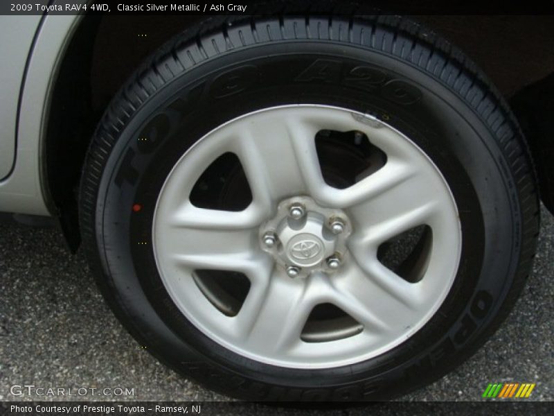Classic Silver Metallic / Ash Gray 2009 Toyota RAV4 4WD