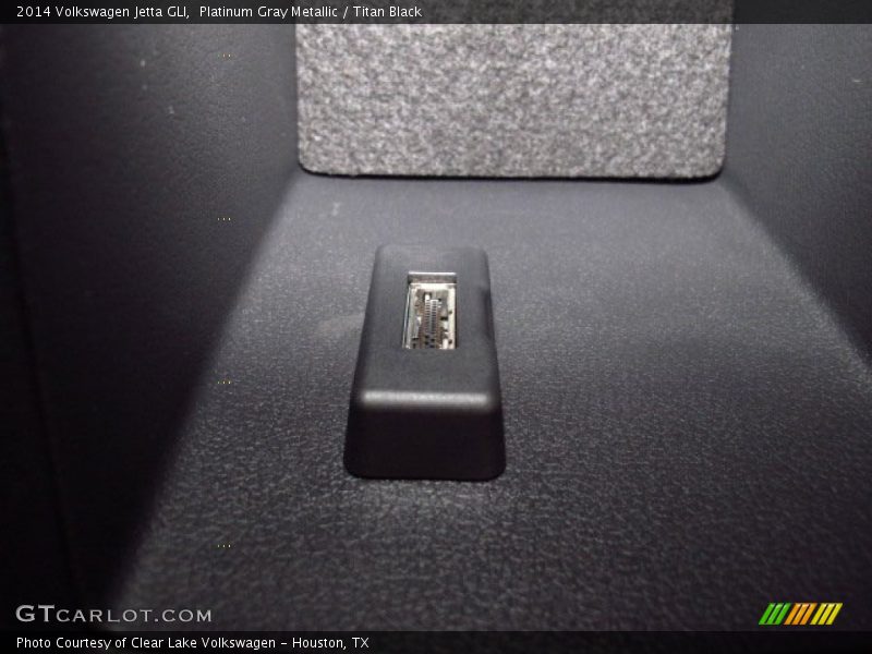 Platinum Gray Metallic / Titan Black 2014 Volkswagen Jetta GLI