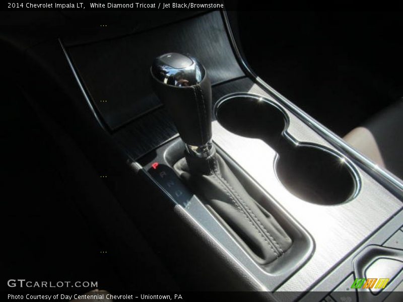 White Diamond Tricoat / Jet Black/Brownstone 2014 Chevrolet Impala LT