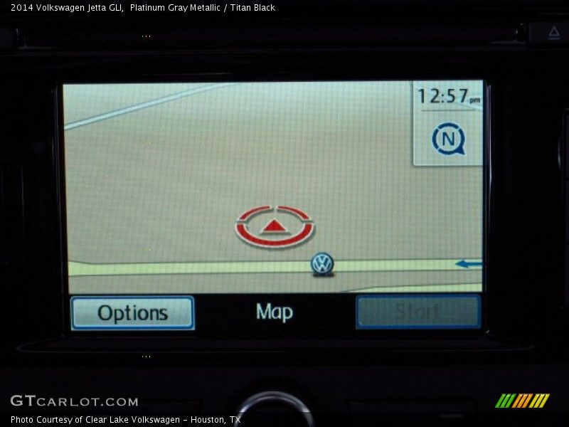 Platinum Gray Metallic / Titan Black 2014 Volkswagen Jetta GLI